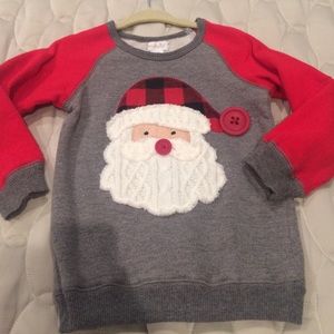 Mudpie Santa fleece sweatshirt!